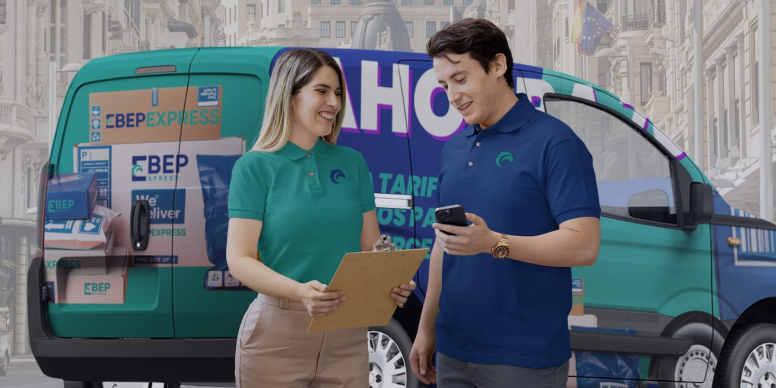 Ecommerce parcel shipping EBEP Express